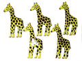 5 Magnete Giraffen Pinnwandmagnet Pins Giraffe Magnet Pin Tierpins Dekomagnete