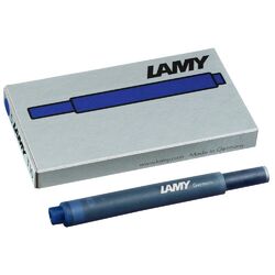 Lamy T10 Tintenpatronen Für Füller Blau/schwarz 5 St. 1210655 (4014519106555)