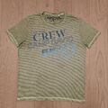 Herren T - Shirt von Camp David,  Gr XL, Farbe Gelb Grau (#4)