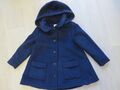 Mädchen H&M Mantel, Übergangsjacke gr.116,Kapuze,Blau wie neu