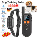 Hund Ausbildung Stromschlag Erziehungshalsband Hunde Vibration Ton e-Shock 1000M