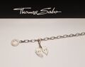 THOMAS SABO Charm  Anhänger für Armband 925 Silber Herz groß