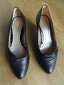 Gabor Damen Leder Schuhe Pumps schwarz Gr. 36,5 Gr. 4, top Zustand!