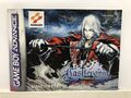 Castlevania Harmony of Dissonance Gameboy Advance Anleitung Booklet ohne Spiel