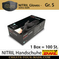 Nitrilhandschuhe Gr. (S - M - L) Handschuhe Einweghandschuhe Latexfrei Gummi