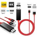 USB Typ-C auf hdmi Konverter Kabel 4K HD TV Adapter für Samsung Huawei Macbook