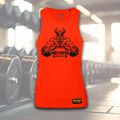 Tank Top Tanktop T-Shirt Tee Muskelshirt Achselshirt Print Herren Hei-Win Sport