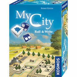 KOSMOS My City Roll & Write Würfelspiel Familienspiel Gesellschaftsspiel Spiel