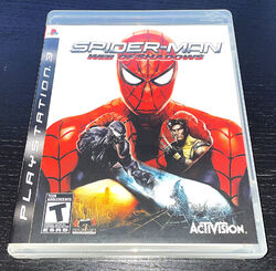 Spider-Man: Web of Shadows (Sony PlayStation 3, 2008) CIB Complete Clean