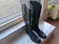 CADORO VENEZIA hohe Damenstiefel, gefüttert, Schwarz, aus Leder : wie neu