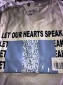 Gina Laura Damen T Shirt Let our hearts speak Rundhals Halbarm Gr 48-50  Neu OVP