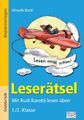 Leserätsel 1./2. Klasse | Almuth Bartl | Mit Rudi Karotti lesen üben | Buch