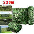 2x3m - Camouflage Jagd Tarnnetz Armee Army Tarnung Camo Hunter Army Net Military