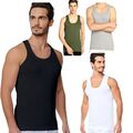 3er-4er Pack Unterhemden Herren Unterhemd Tank Top 100% Baumwolle Größe M-4XL