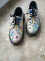 Dr. Martens Air Wair Damenschnuerschuhe Blumendekor