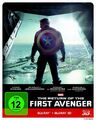 THE RETURN OF THE FIRST AVENGER 3D --- CAPTAIN AMERICA 2 --- STEELBOOK / 3D + 2D