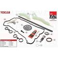 1x Steuerkettensatz FAI AutoParts TCK118 passend für BMW CITROËN PEUGEOT DS