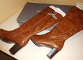 Damenstiefel - Marco Tozzi - Leder - Cognac Braun - Gr. 40 - 8cm - Neu m. Karton