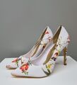 Ted Baker Saeberd Blumenmuster Satin Court Schuhe