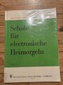 Schule für elektronische Heim - Orgel Band 2 Noten - Heft Liederheft, Schneider