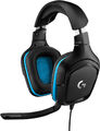 Logitech G432 kabelgebundenes Gaming-Headset, 7.1 Surround Sound, Flip-Stumm DTS
