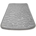 Duschvorleger Badmatte mit Memory-Schaum in Steinoptik für Bad und Waschküche