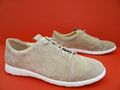 Ganter Gabby G Slipper Schnürschuhe Halbschuhe Sneaker Damen Schuhe Gr.39 Taupe