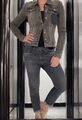 PHILIPP PLEIN Jeansjacke NIETEN/Strass Gr..XS