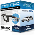 BRINK Anhängekupplung starr und JAEGER E-Satz 7polig für Ford Galaxy 15- neu