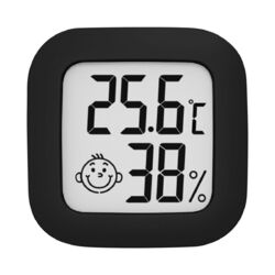 Digital Thermo Hygrometer Mini Thermometer Luftfeuchtigkeit Temperaturmessgerät