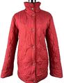 FUCHS SCHMITT  Jacke Parka Mantel Gr. 38 / M 40 Rot Steppjacke