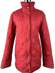 FUCHS SCHMITT  Jacke Parka Mantel Gr. 38 / M 40 Rot Steppjacke