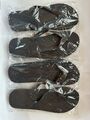 2 Paar Flip Flops 45,5  11,5  11 1/2 Zehnsandalen Badeschuhe Grau