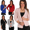 Blazer Jacke 3D Streifen Struktur Satin Business Büro Freizeit Elegant elegant