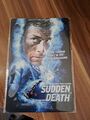 Sudden Death-Blechschild-Filmcover Van Damme 