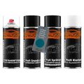 Lack Spraydosen Set Kunststoff für Buick Cadillac WA197V Flame Orange Metallic