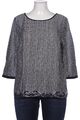 Peter Hahn Bluse Damen Oberteil Hemd Hemdbluse Gr. EU 42 Baumwolle Grau #l4j0im6