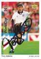 Tony Adams - Arsenal London England - signierte Upper Deck Card WM USA 1994