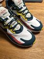 Nike Air Max 270 React White Turquoise Yellow Sneaker Schuhe CT1264-103