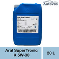 Aral Super Tronic K 5W-30 20 Liter Longlife 3 III Motoröl 