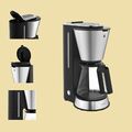 WMF KÜCHENminis Kaffeemaschine Aroma Glas  5 Tassen - Cromargan matt (Edelstahl)