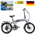 20 ZOLL Elektrofahrrad 250W 9.6AH Mountainbike Klapprad E-Bike 26KM/H