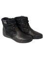 RIEKER Damen Stiefelette Schwarz Gr. 38 Reißverschluss