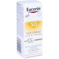 EUCERIN Sun CC Creme getönt mittel LSF 50+ 50 ml PZN 11321322