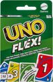 Mattel Games UNO Flex, Familienkartenspiel für Kinder und Erwachsene Partyspiel... 