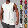 Herren Tank Top Muskelshirt Ärmellos Weste Unterhemd Sport T-Shirt Trägershirts