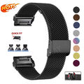 Quick Fit Luxus Metall Armband für Garmin Fenix E/8/7/7X 6/6X Pro 5/5X Plus 3 HR