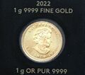 Anlagegold 999 Gold  1 Gramm 0,5 Gramm 1/10 Unze