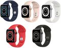 Apple Watch Series 6 GPS WiFi Aluminium 40mm/44mm Grey/Rosegold/Silver/Blue