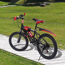 20 Zoll Fahrrad 7 Gang Kinderfahrrad Jungenrad MTB Mountainbike Bike Kinderrad